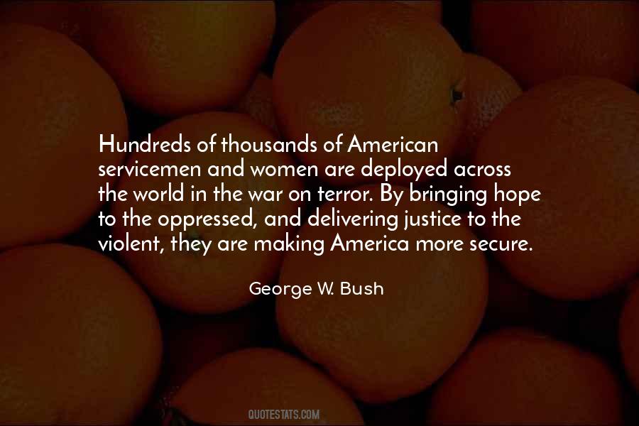 Quotes About The Terror Of War #1164313