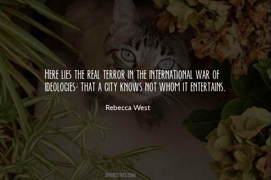 Quotes About The Terror Of War #394069