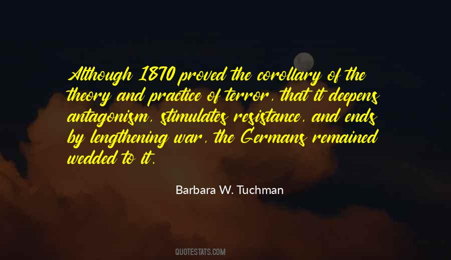 Quotes About The Terror Of War #452726