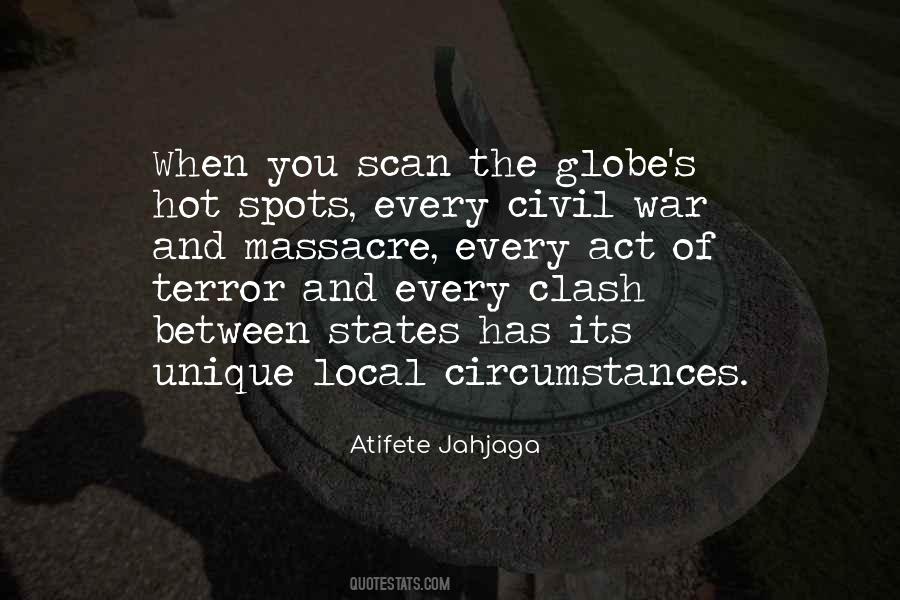 Quotes About The Terror Of War #694541