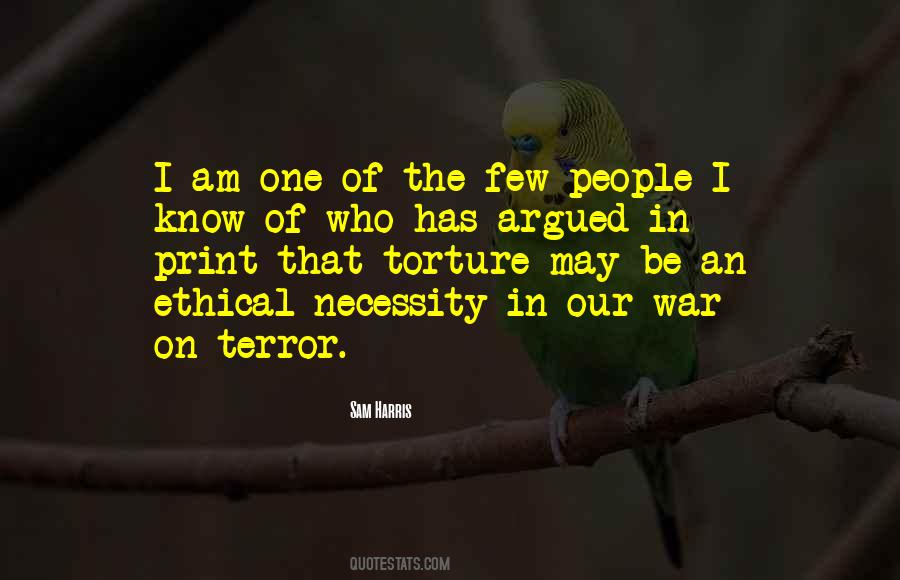 Quotes About The Terror Of War #919432