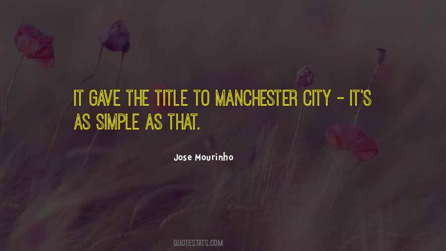 Best Manchester City Quotes #231621