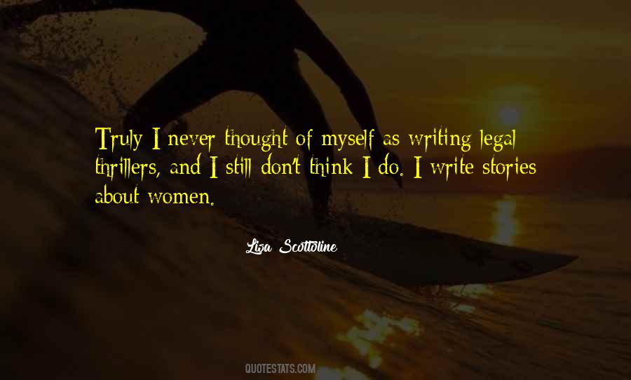 Write About Myself Quotes #604960