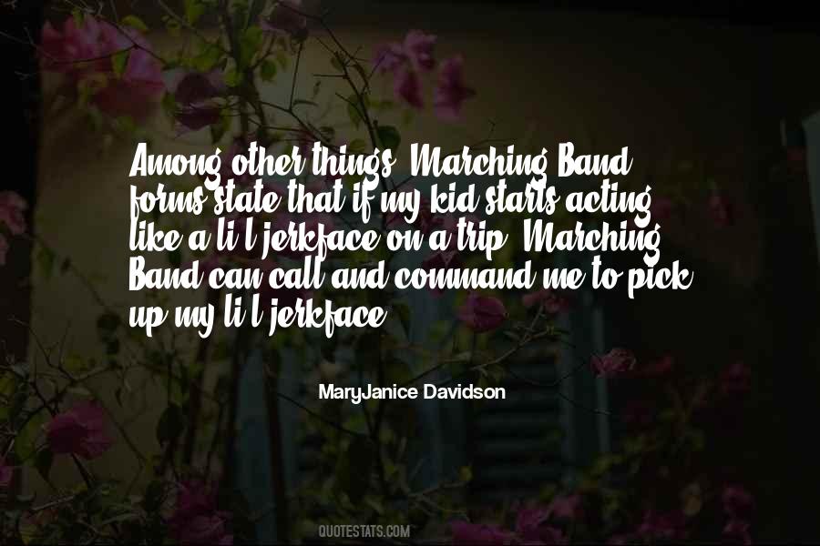 Best Marching Band Quotes #885643