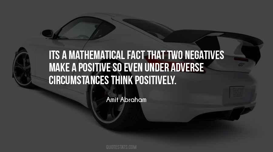 Adverse Circumstances Quotes #1537507