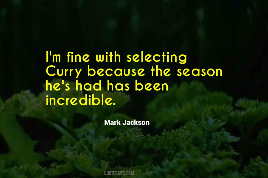Best Mark Jackson Quotes #598828