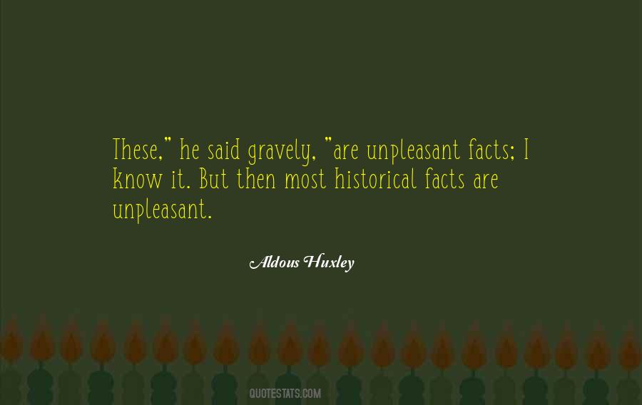 Historical Facts Quotes #1353288