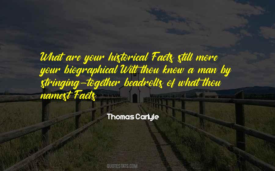 Historical Facts Quotes #1571196