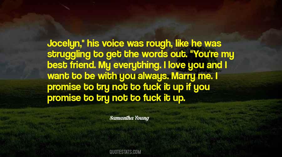 Best Marry Quotes #1292906