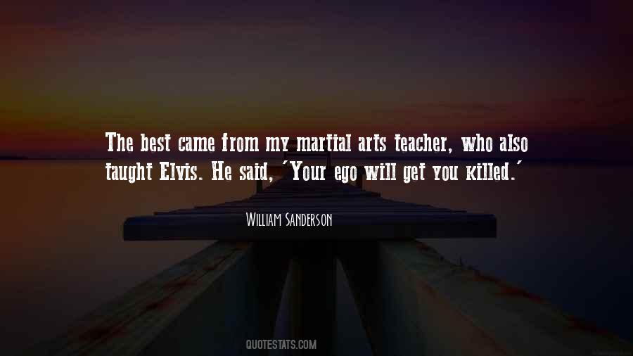 Best Martial Quotes #81436
