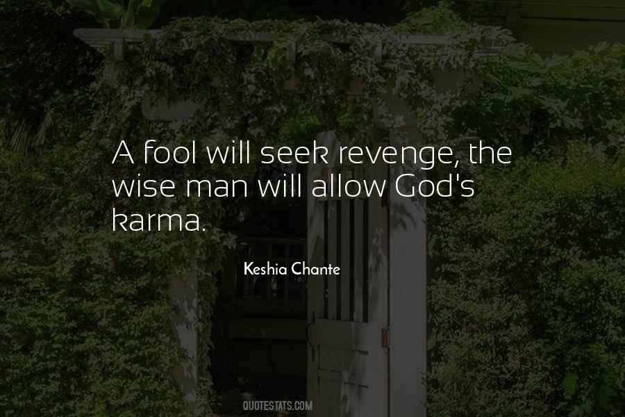 Revenge Karma Quotes #1557481