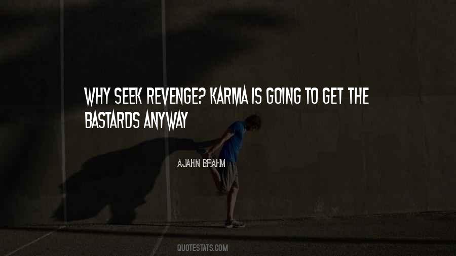 Revenge Karma Quotes #190269