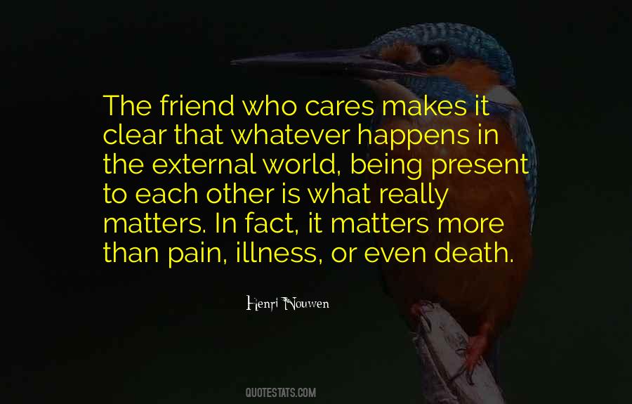 Cares More Quotes #184936