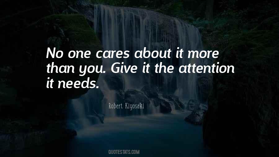 Cares More Quotes #756553