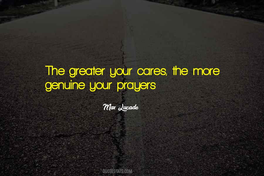 Cares More Quotes #947000