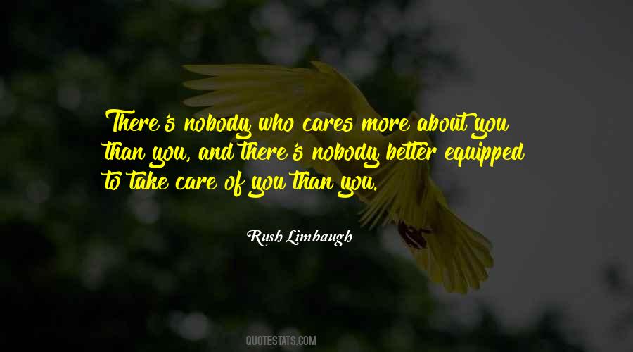 Cares More Quotes #958228