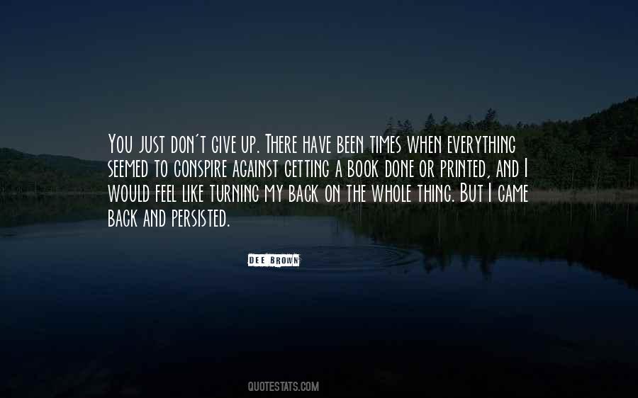 Book Done Quotes #1619601