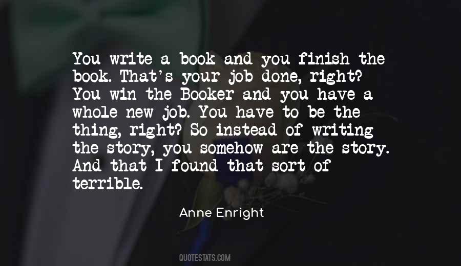 Book Done Quotes #60133
