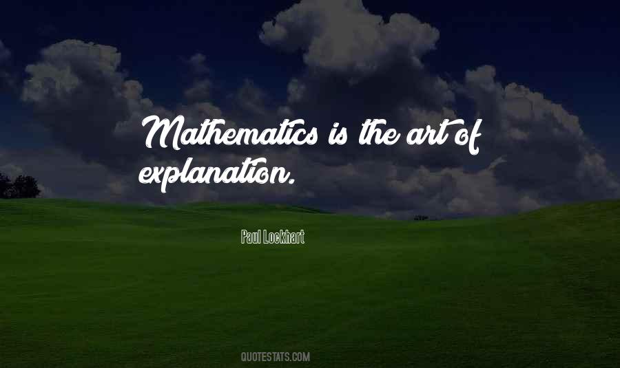 Best Mathematics Quotes #704
