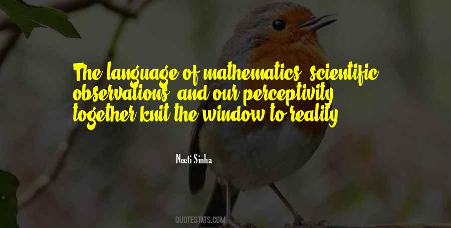 Best Mathematics Quotes #90387