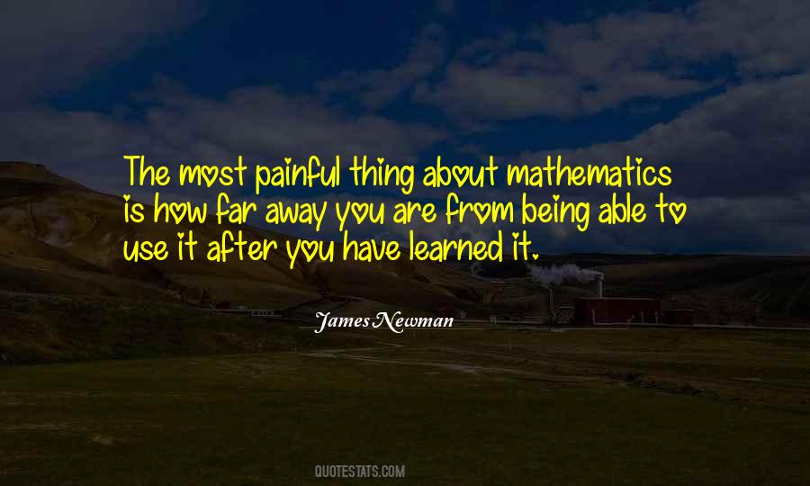 Best Mathematics Quotes #94365