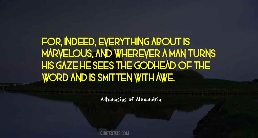 Athanasius On The Incarnation Quotes #132080