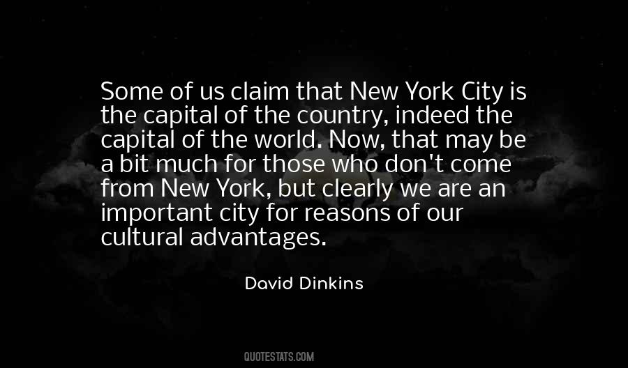 Dinkins Quotes #1851398