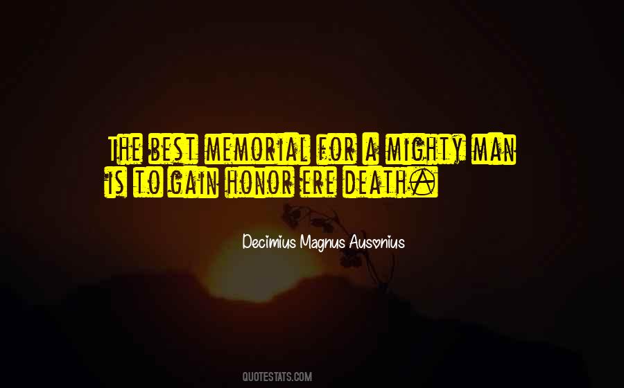 Best Memorial Quotes #261647