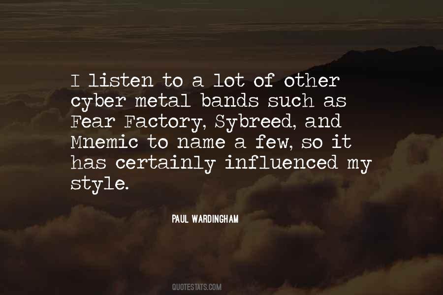 Best Metal Bands Quotes #161574