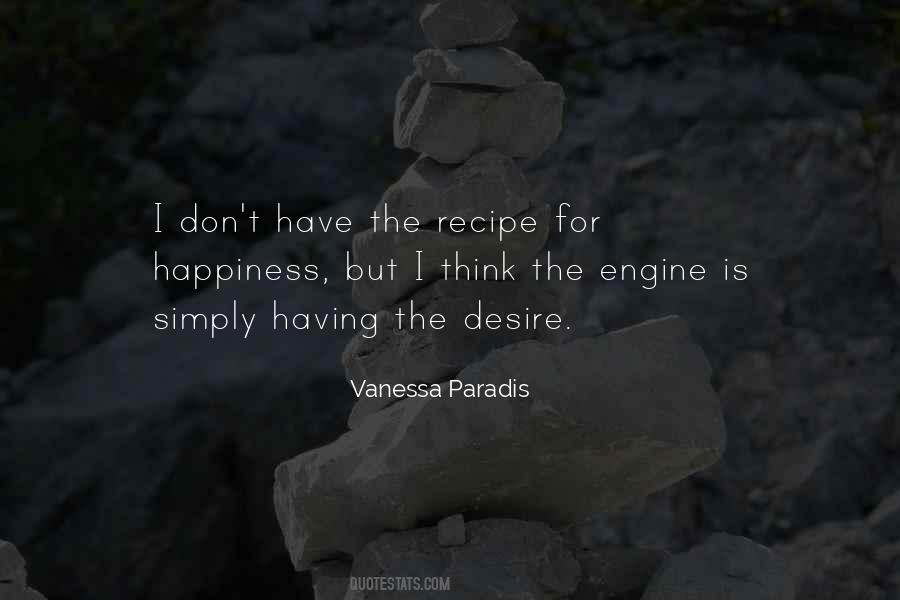 Happiness Recipe Quotes #1101824