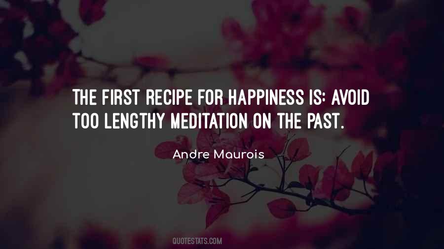 Happiness Recipe Quotes #1563216