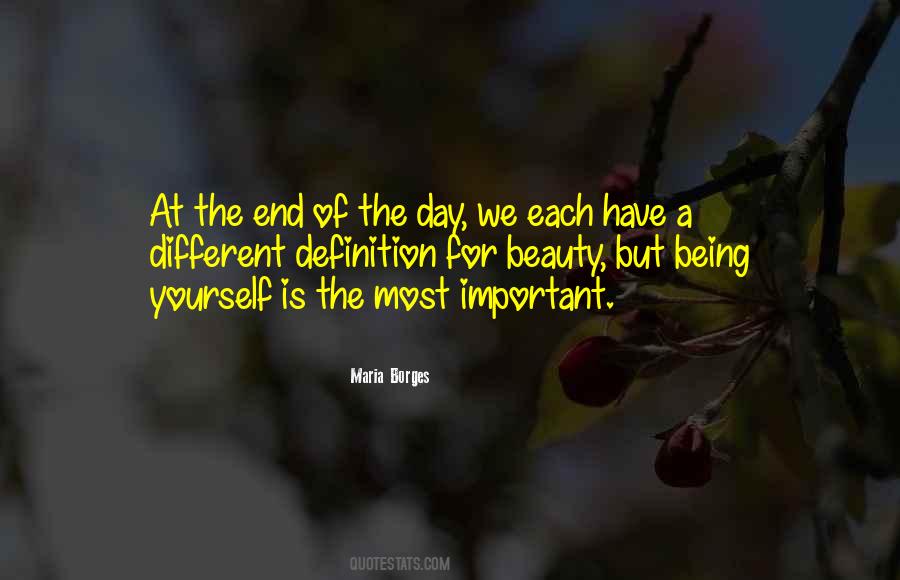 End Of A Day Quotes #118744