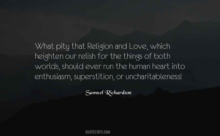 Religion And Love Quotes #1185411