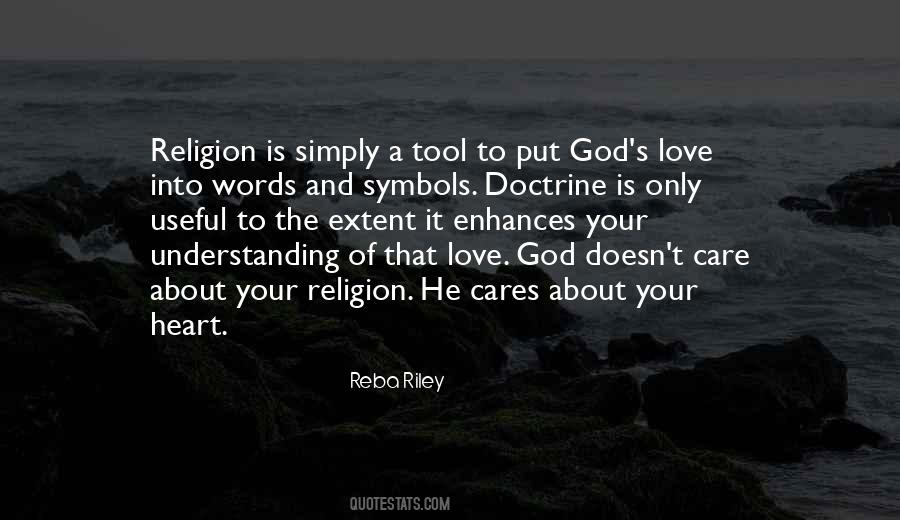 Religion And Love Quotes #316511