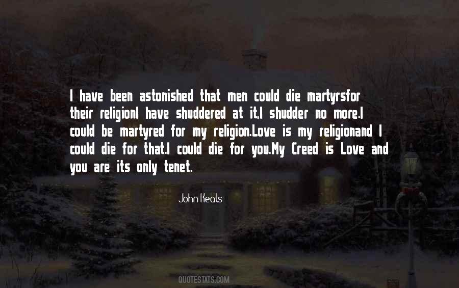 Religion And Love Quotes #322119