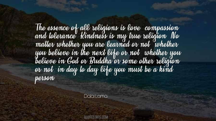 Religion And Love Quotes #376145