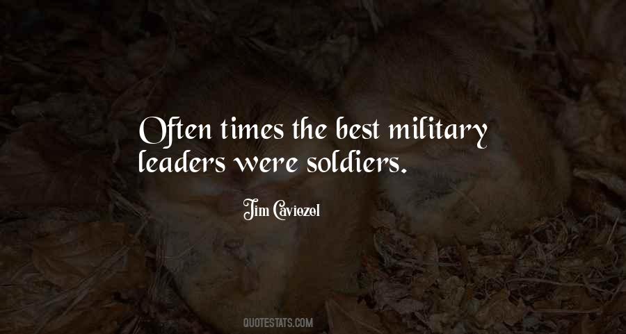 Best Military Leaders Quotes #1068833