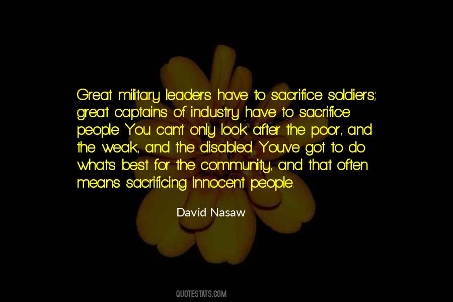 Best Military Leaders Quotes #1585396