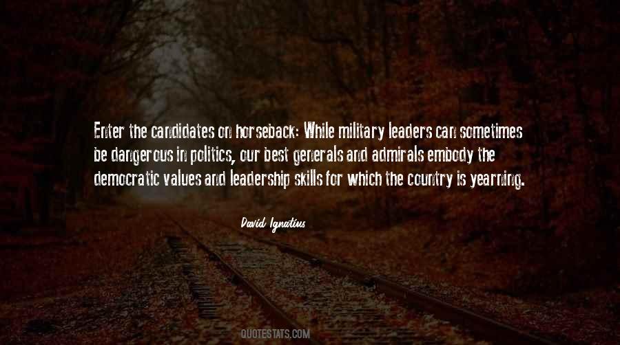 Best Military Leaders Quotes #417023