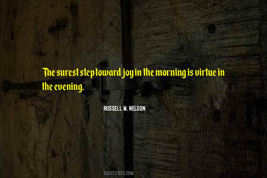 In The Evening Quotes #1683143