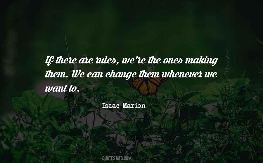 Quotes About Making The Change #195237