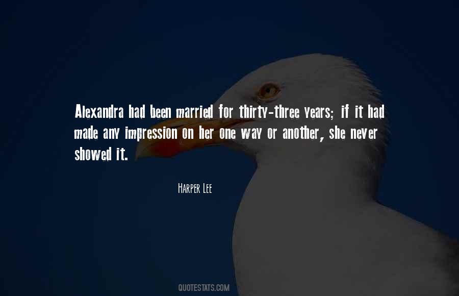 Thirty Years Of Marriage Quotes #79972