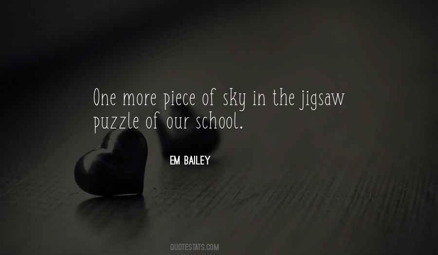 Piece Of The Puzzle Quotes #1239324