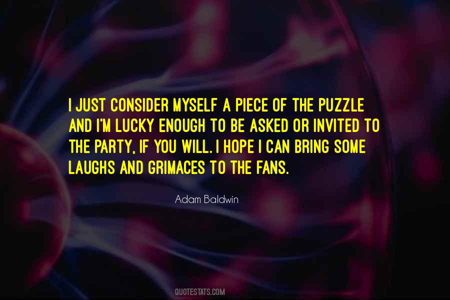 Piece Of The Puzzle Quotes #491785