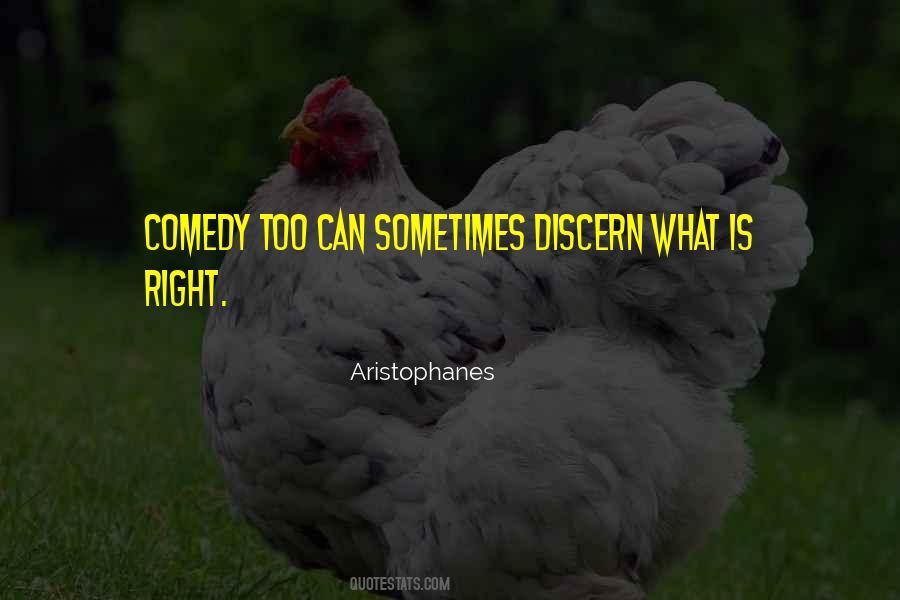 Aristophanes Comedy Quotes #104742