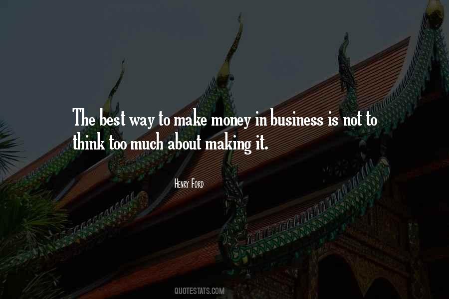 Best Money Making Quotes #291870