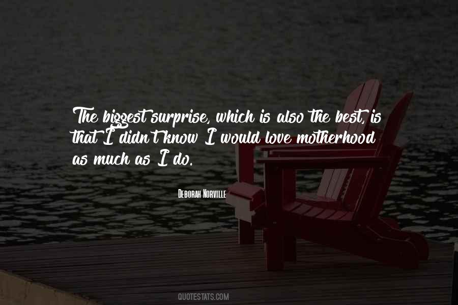 Best Motherhood Quotes #1609204