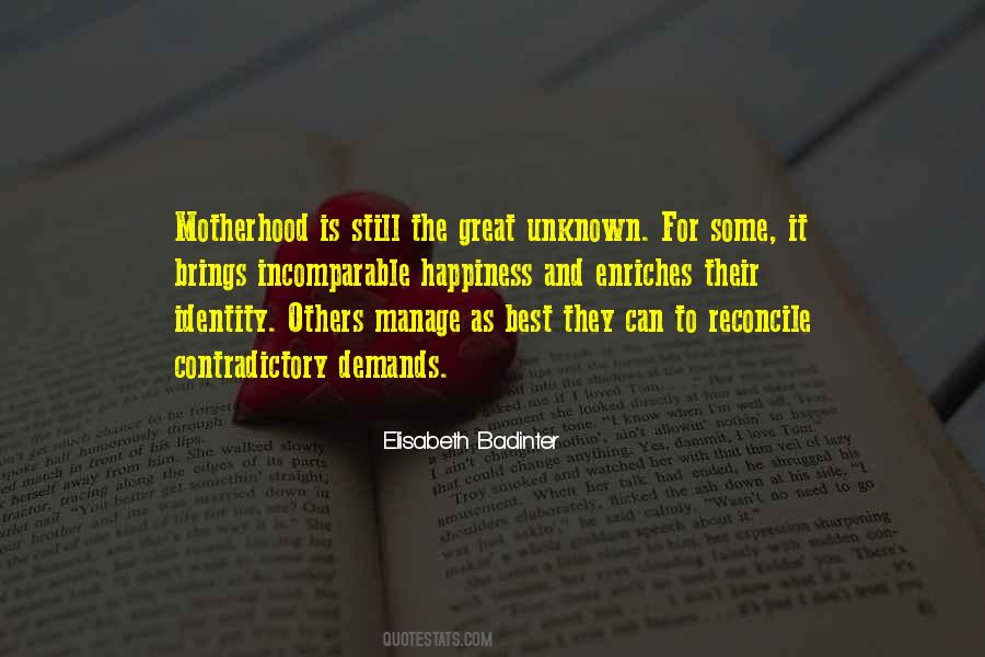 Best Motherhood Quotes #944329