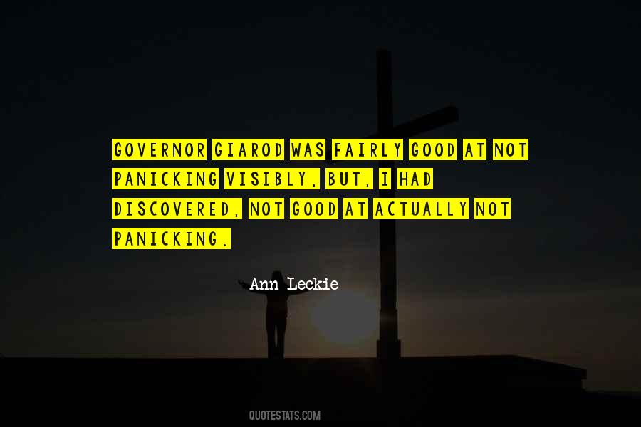 Good Governor Quotes #389368