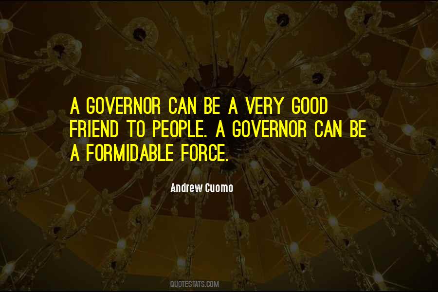 Good Governor Quotes #495498